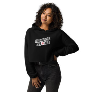 PB Baskets Crop-Hoodie