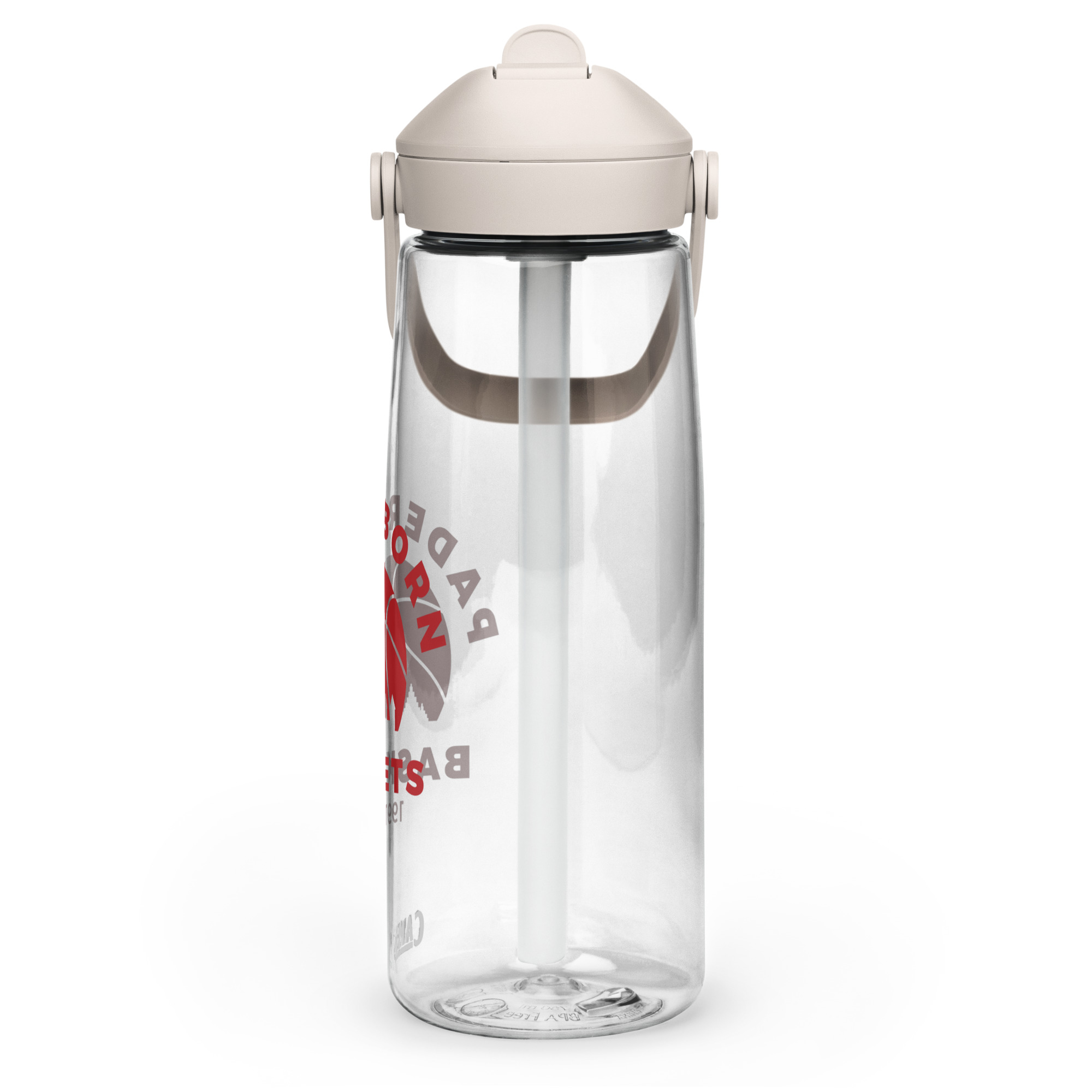 PB Baskets Wasserflasche mit umklappbarem Trinkhalm (739 ml) – Bild 3