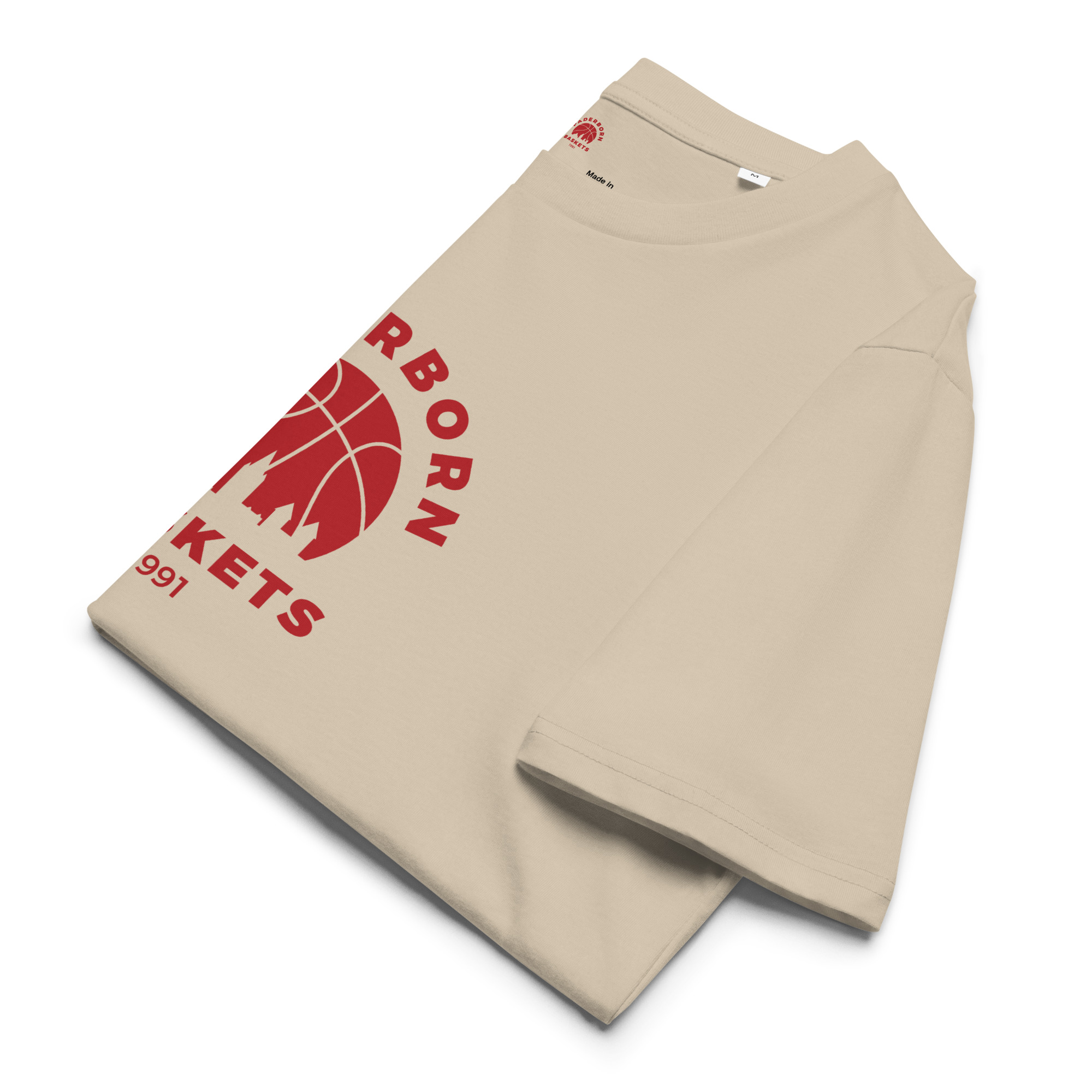 OFFICIAL CLUB SHIRT der PB Baskets (Red Logo) – Bild 4