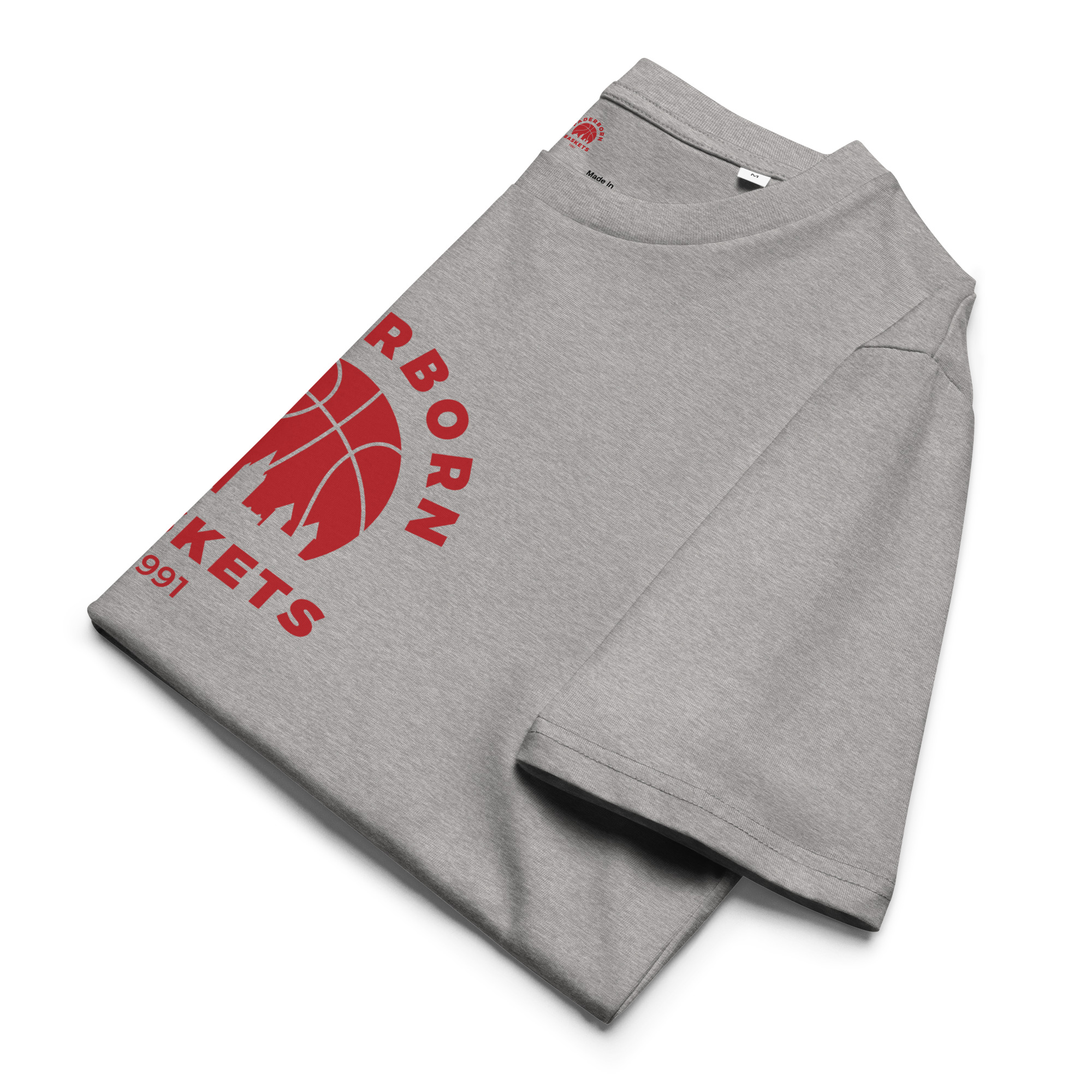OFFICIAL CLUB SHIRT der PB Baskets (Red Logo) – Bild 3