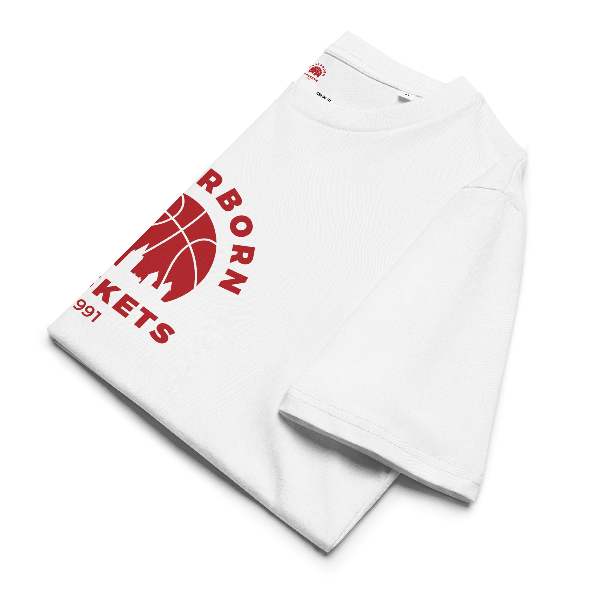OFFICIAL CLUB SHIRT der PB Baskets (Red Logo) – Bild 5