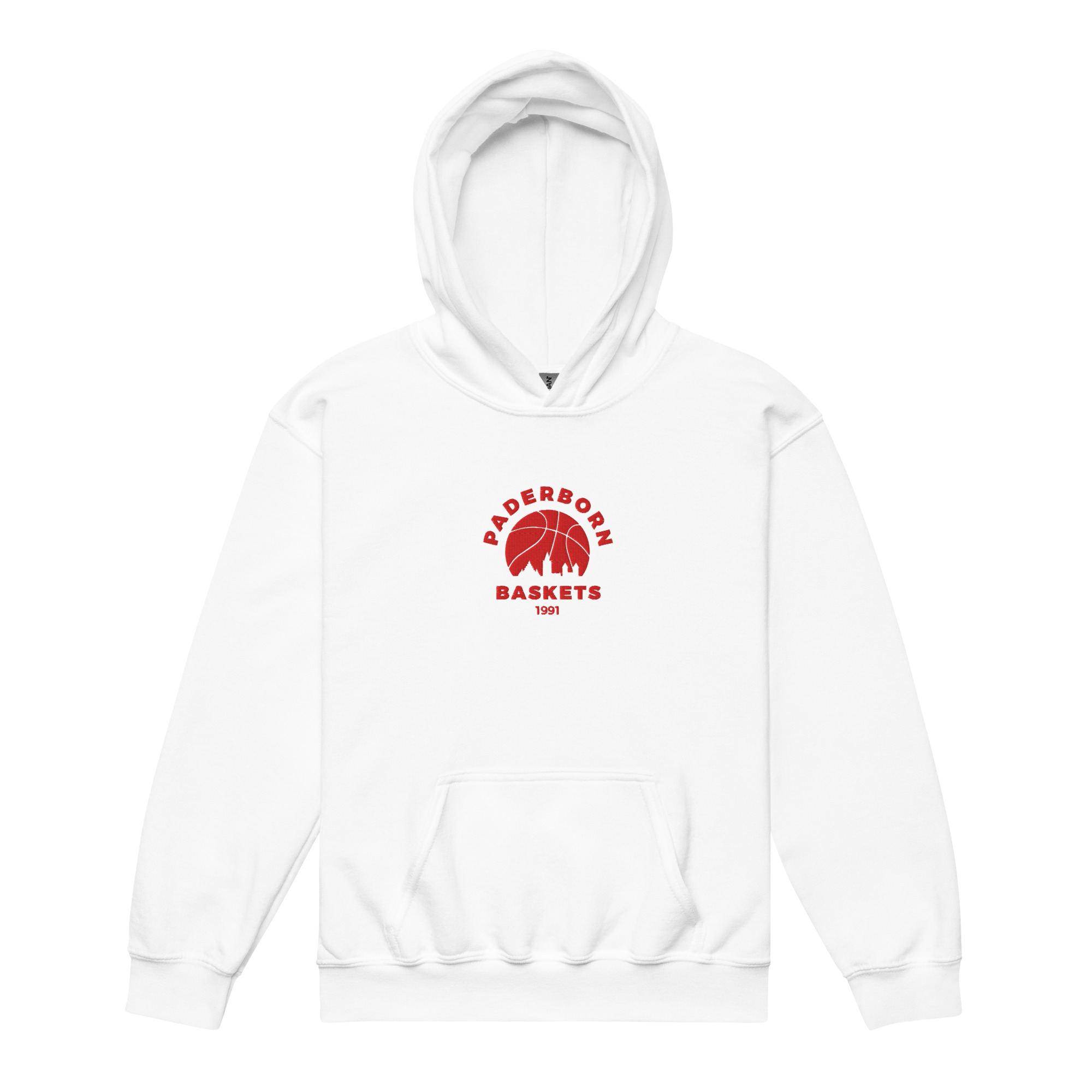 Young PB Baskets Hoodie (Logo gestickt) – Bild 3