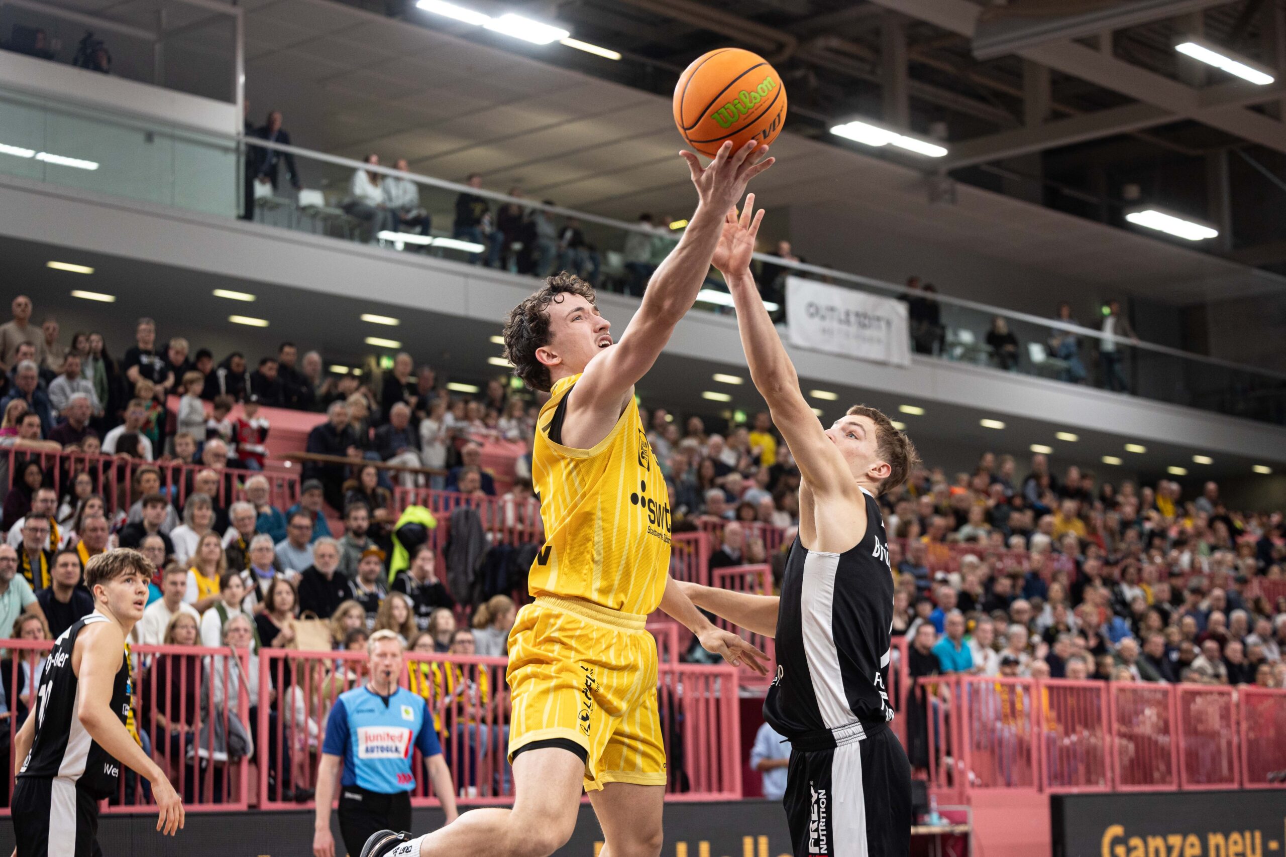 Tigers Tuebingen – Paderborn Baskets, 2. Bundesliga, Barmer 2. Basketball Bundesliga, 9. Spieltag, Spielzeit 2025/2026, 16.11.2025