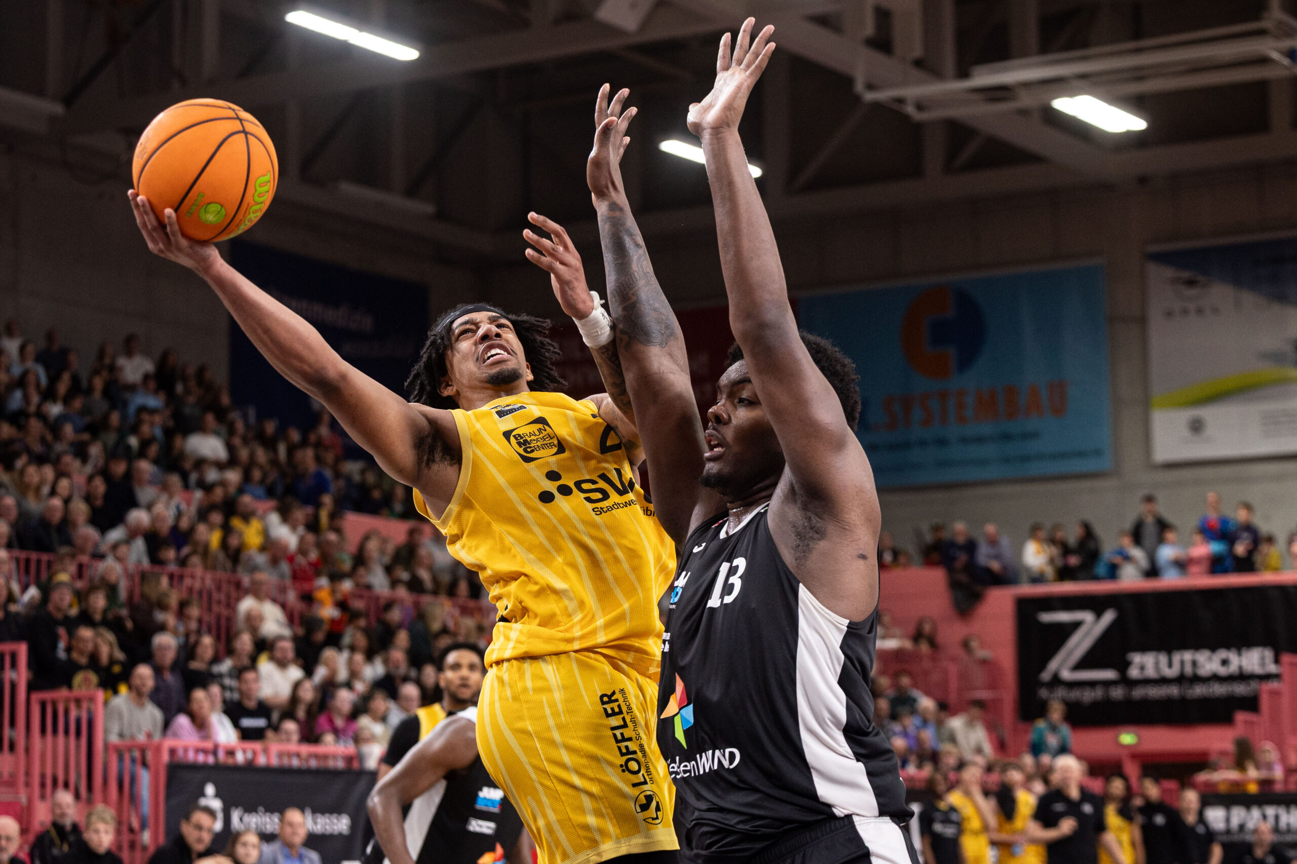 Tigers Tuebingen – Paderborn Baskets, 2. Bundesliga, Barmer 2. Basketball Bundesliga, 9. Spieltag, Spielzeit 2025/2026, 16.11.2025